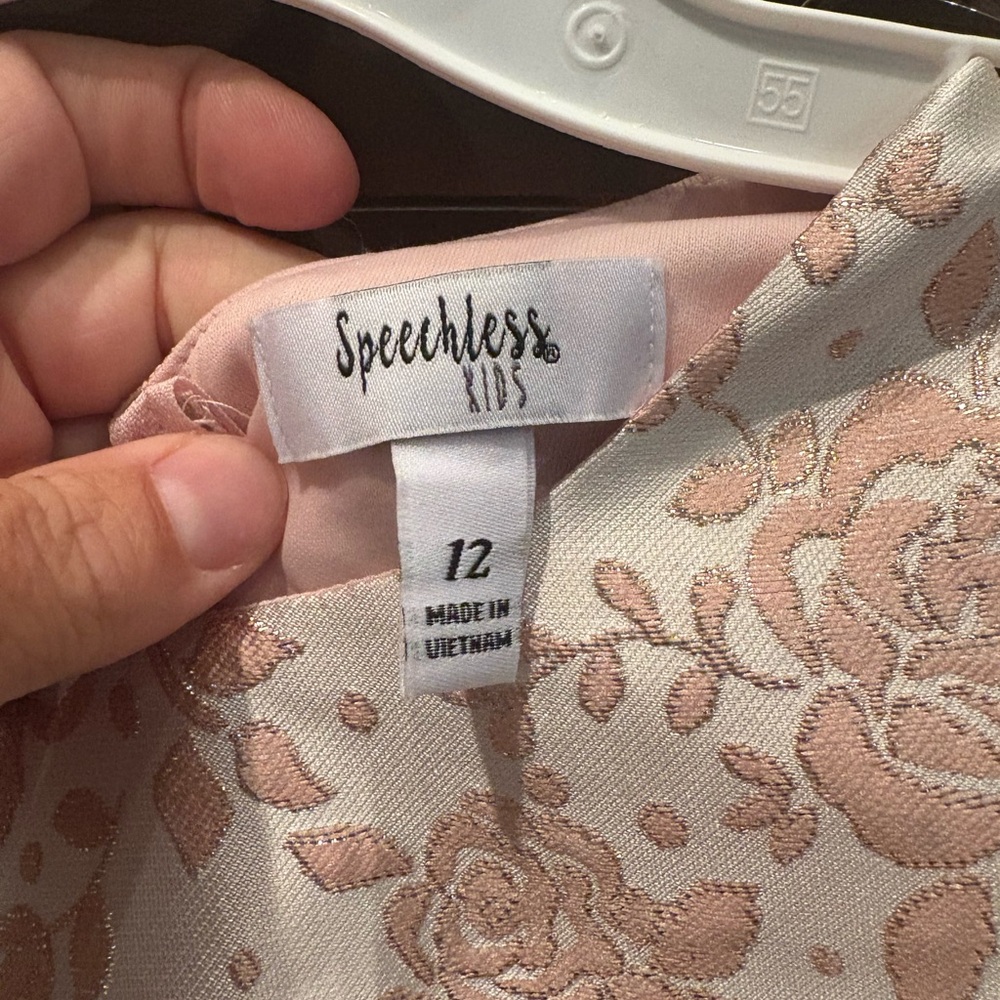 JCPenney Kids Pink Floral Dress